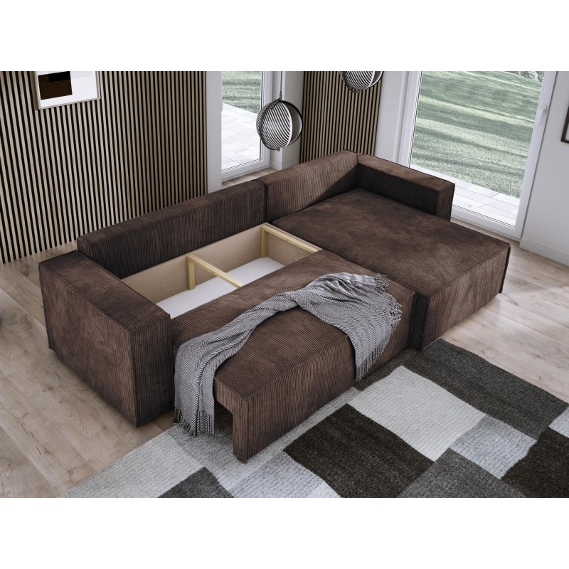 POSO XL Left-Hand Corner Set with Free-Standing Cushions in POSO 06 Fabric - VERSAILLES Edition POSO XL Left-Hand Corner Set with Free-Standing Cushions in POSO 06 Fabric - VERSAILLES Edition