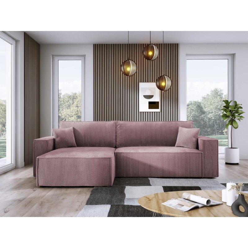 POSO XL Left-Hand Corner Set with Free-Standing Cushions in POSO 27 Fabric - VERSAILLES Edition POSO XL Left-Hand Corner Set with Free-Standing Cushions in POSO 27 Fabric - VERSAILLES Edition