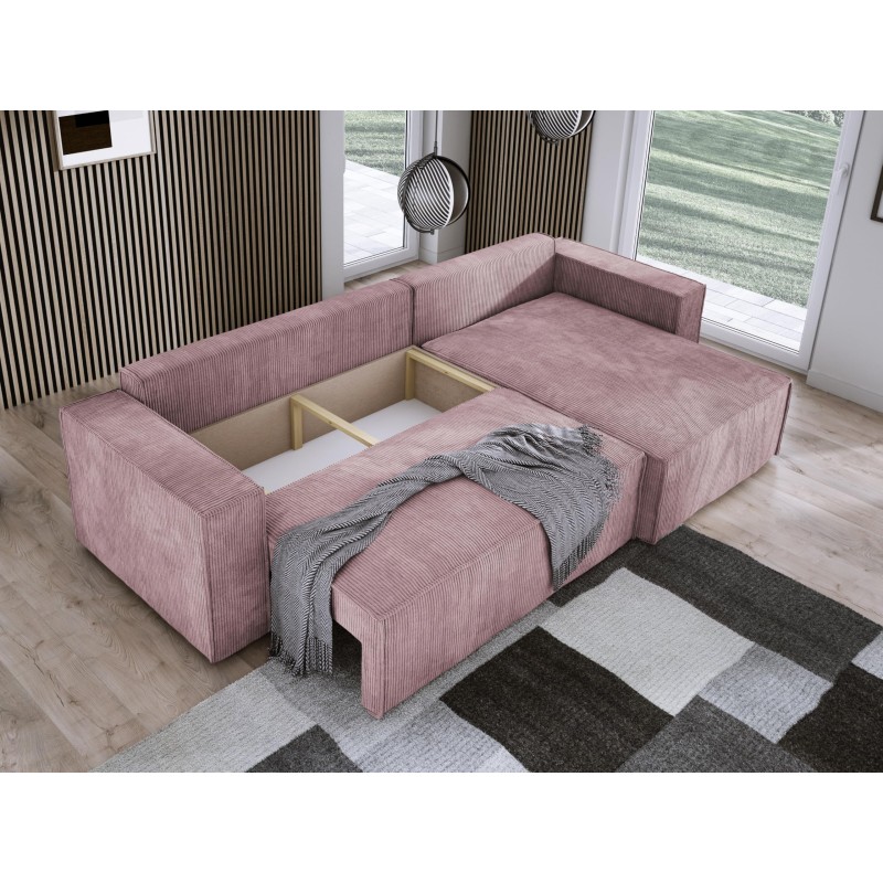 POSO XL Left-Hand Corner Set with Free-Standing Cushions in POSO 27 Fabric - VERSAILLES Edition POSO XL Left-Hand Corner Set with Free-Standing Cushions in POSO 27 Fabric - VERSAILLES Edition