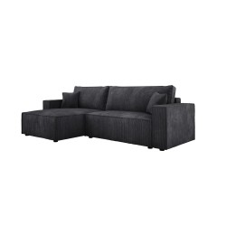 POSO XL Left-Handed Corner Set with Standalone Cushions in POSO 34 Fabric by WERSAL