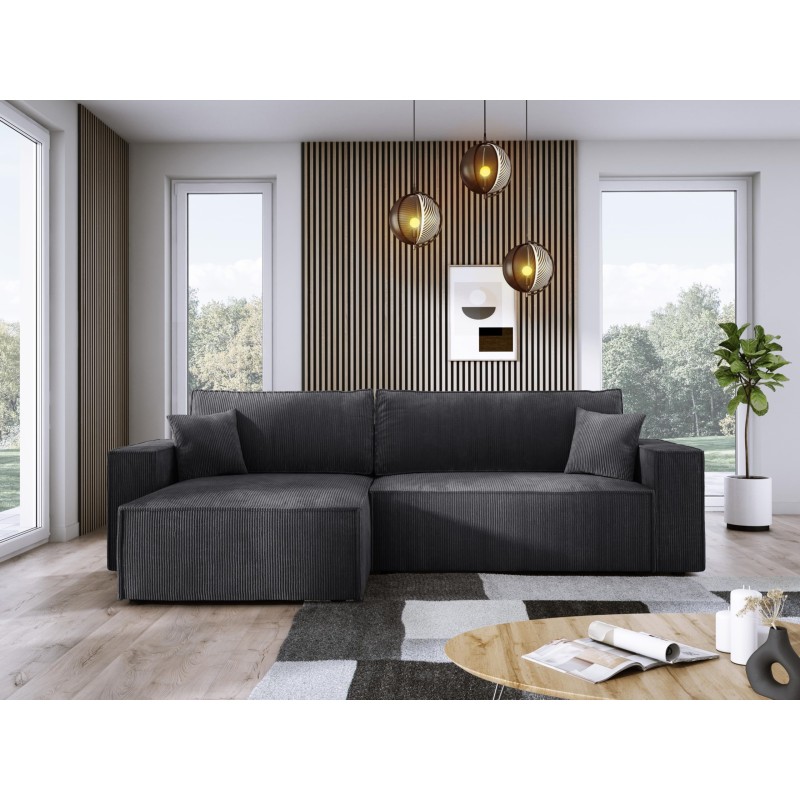POSO XL Left-Handed Corner Set with Free-Standing Cushions in POSO 60 Fabric by WERSAL POSO XL Left-Handed Corner Set with Free-Standing Cushions in POSO 60 Fabric by WERSAL