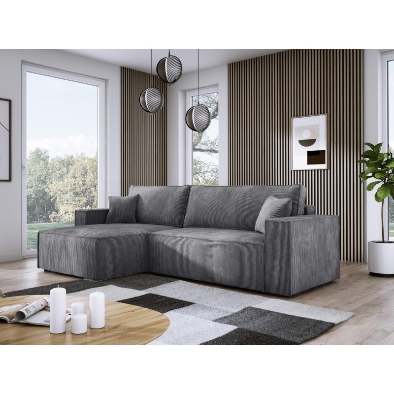 POSO XL Left-Handed Corner Set with Free-Standing Cushions in POSO 60 Fabric by WERSAL POSO XL Left-Handed Corner Set with Free-Standing Cushions in POSO 60 Fabric by WERSAL