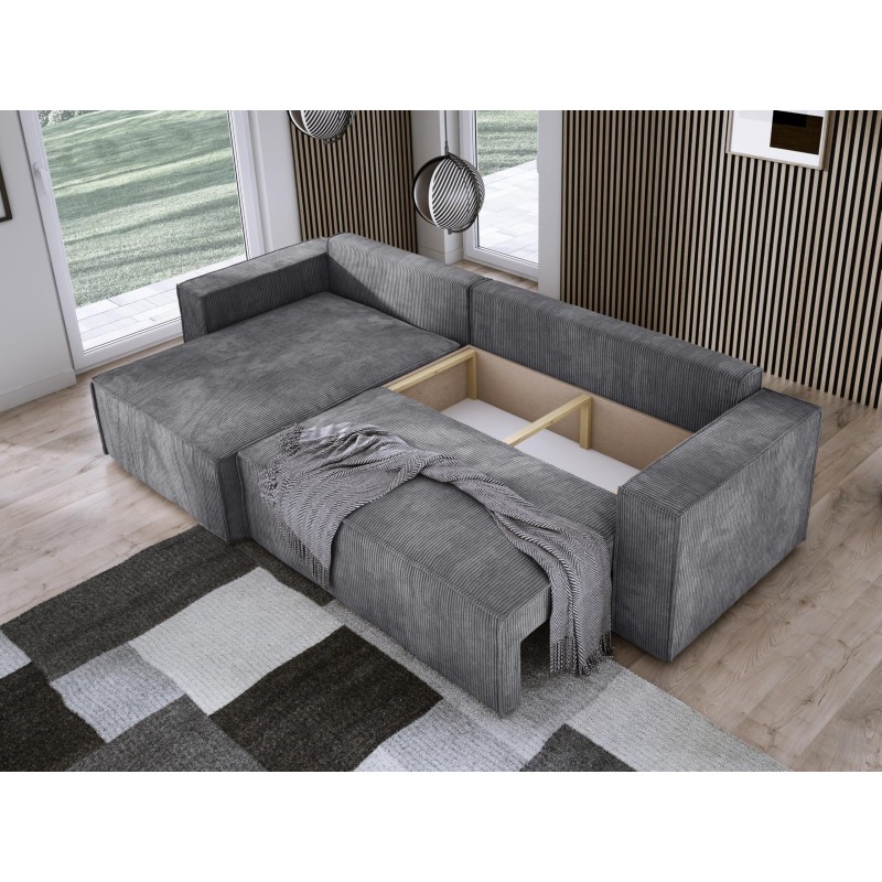 POSO XL Left-Handed Corner Set with Free-Standing Cushions in POSO 60 Fabric by WERSAL POSO XL Left-Handed Corner Set with Free-Standing Cushions in POSO 60 Fabric by WERSAL