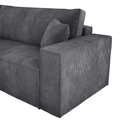 POSO XL Left-Handed Corner Set with Free-Standing Cushions in POSO 60 Fabric by WERSAL POSO XL Left-Handed Corner Set with Free-Standing Cushions in POSO 60 Fabric by WERSAL