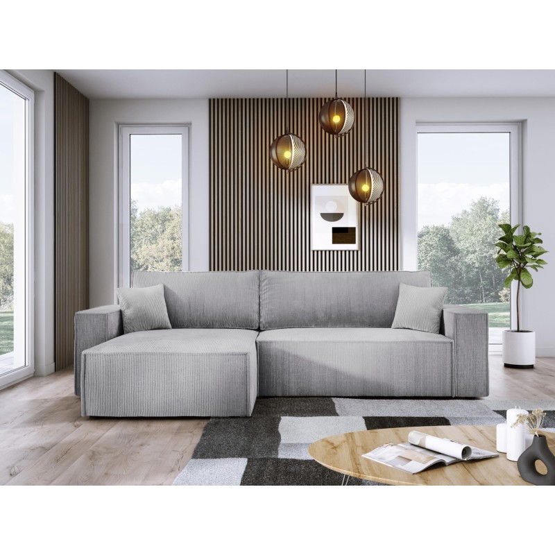 POSO XL Left-Hand Corner Set with Standalone Cushions in POSO 110 Fabric - Versailles Edition POSO XL Left-Hand Corner Set with Standalone Cushions in POSO 110 Fabric - Versailles Edition