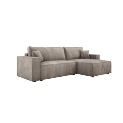 POSO XL Right-Handed Corner Set with Free-Standing Cushions in POSO 02 Fabric by WERSAL