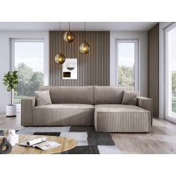 POSO XL Right-Handed Corner Set with Free-Standing Cushions in POSO 02 Fabric by WERSAL POSO XL Right-Handed Corner Set with Free-Standing Cushions in POSO 02 Fabric by WERSAL