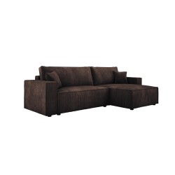 POSO XL Right-Hand Corner Set with Standalone Cushions in POSO 06 Fabric - VERSAILLES Edition