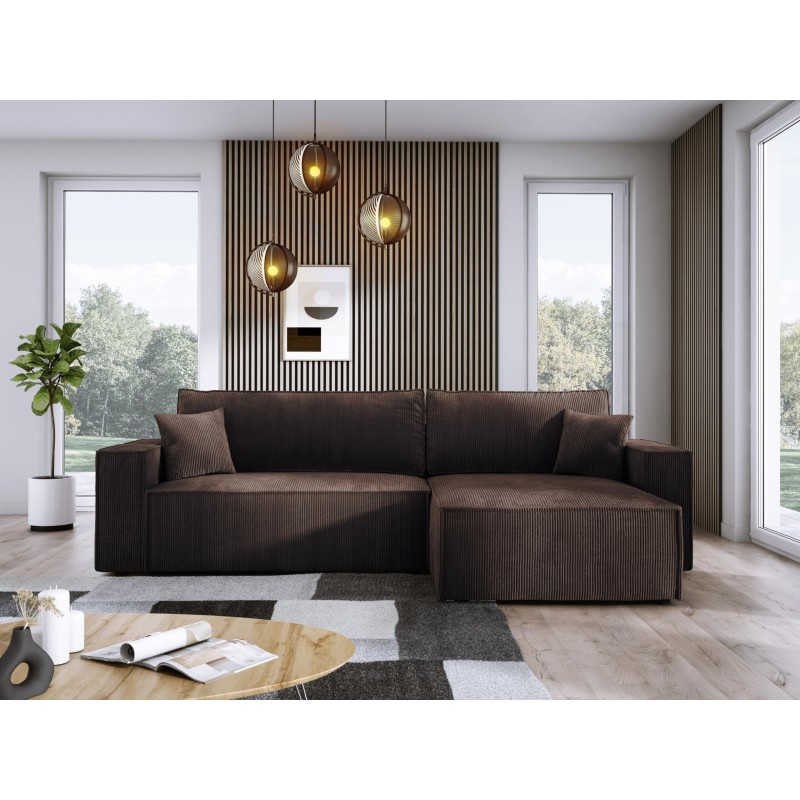 POSO XL Right-Hand Corner Set with Standalone Cushions in POSO 06 Fabric - VERSAILLES Edition POSO XL Right-Hand Corner Set with Standalone Cushions in POSO 06 Fabric - VERSAILLES Edition