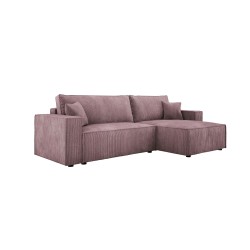 POSO XL Right-Handed Corner Set with Free-Standing Cushions in POSO 27 Fabric VERSAILLES Edition