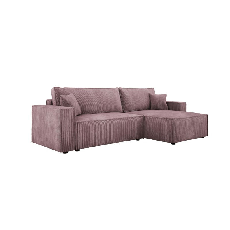 POSO XL Right-Handed Corner Set with Free-Standing Cushions in POSO 27 Fabric VERSAILLES Edition