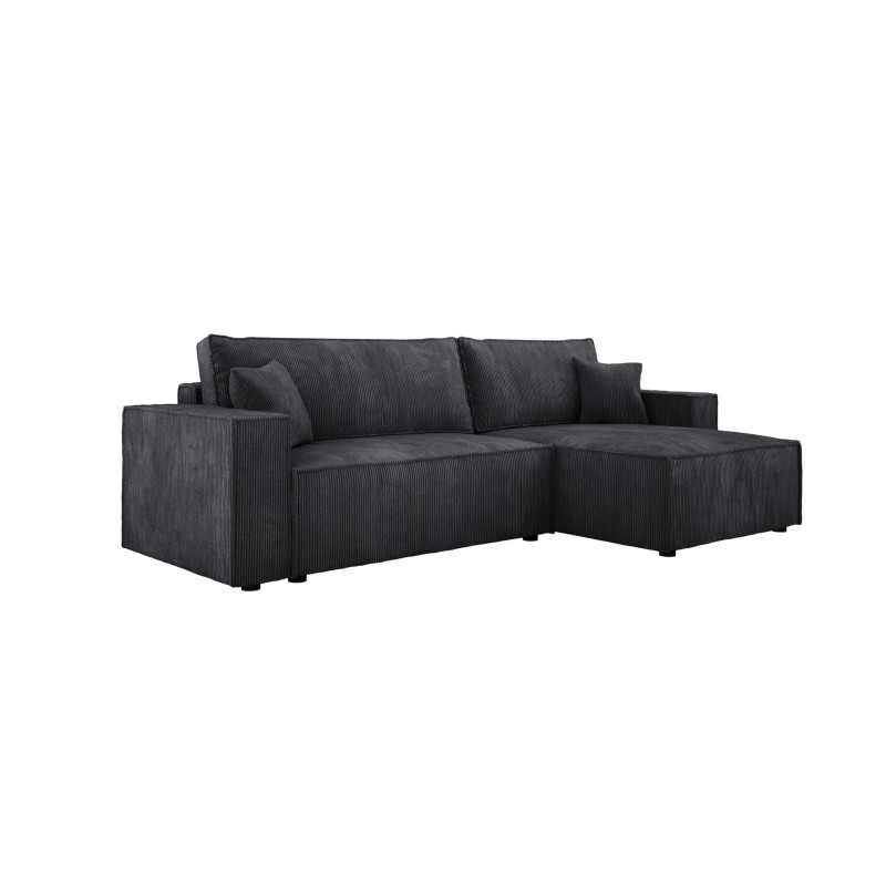 POSO XL Right-Hand Corner Set with Free-Standing Cushions in POSO 34 Fabric by WERSAL