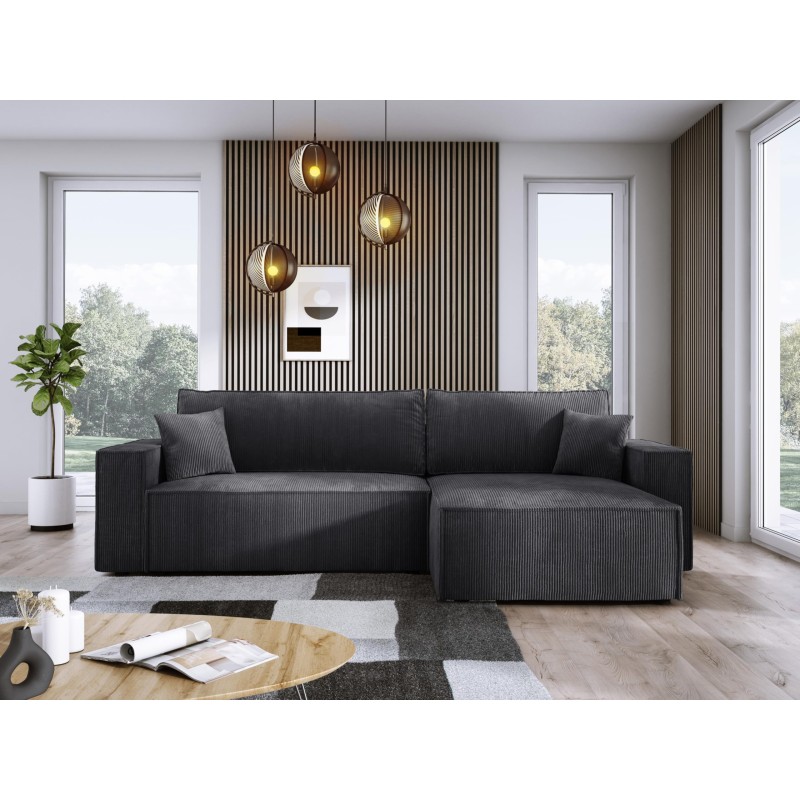 POSO XL Right-Hand Corner Set with Free-Standing Cushions in POSO 34 Fabric by WERSAL POSO XL Right-Hand Corner Set with Free-Standing Cushions in POSO 34 Fabric by WERSAL