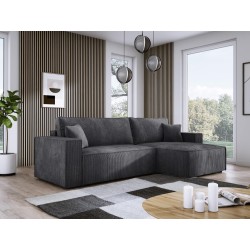 POSO XL Right-Hand Corner Set with Free-Standing Cushions in POSO 34 Fabric by WERSAL POSO XL Right-Hand Corner Set with Free-Standing Cushions in POSO 34 Fabric by WERSAL