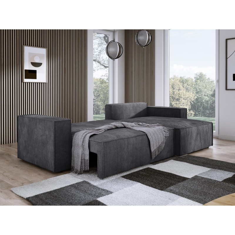 POSO XL Right-Hand Corner Set with Free-Standing Cushions in POSO 34 Fabric by WERSAL POSO XL Right-Hand Corner Set with Free-Standing Cushions in POSO 34 Fabric by WERSAL