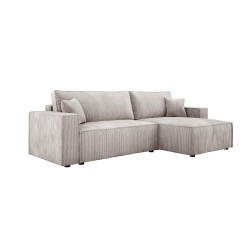 POSO XL Right-Hand Corner Set with Free-Standing Cushions in POSO 100 Versailles Fabric