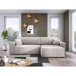 POSO XL Right-Hand Corner Set with Free-Standing Cushions in POSO 100 Versailles Fabric POSO XL Right-Hand Corner Set with Free-Standing Cushions in POSO 100 Versailles Fabric
