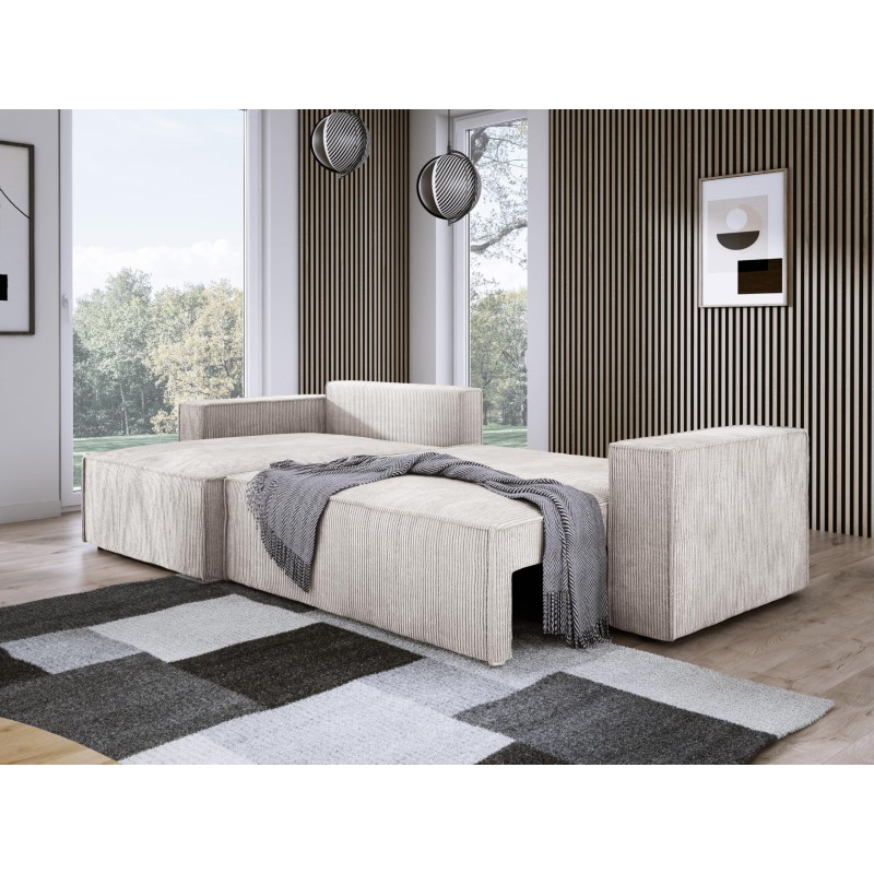 POSO XL Right-Hand Corner Set with Free-Standing Cushions in POSO 100 Versailles Fabric POSO XL Right-Hand Corner Set with Free-Standing Cushions in POSO 100 Versailles Fabric