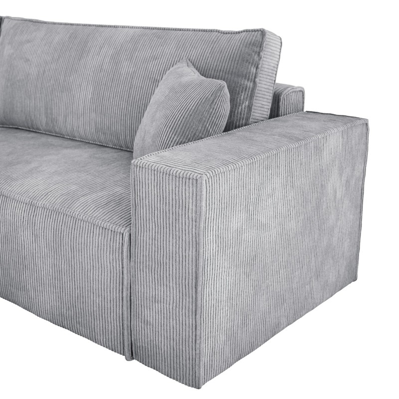 POSO XL Right-Hand Corner Set with Free-Standing Cushions in POSO 110 Fabric - VERSAILLES Edition POSO XL Right-Hand Corner Set with Free-Standing Cushions in POSO 110 Fabric - VERSAILLES Edition