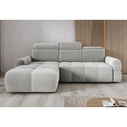 MATEO L Free-Standing Left-Hand Corner Sofa in Memphis 16 Colour Fabric - Broken White WERSAL Edition MATEO L Free-Standing Left-Hand Corner Sofa in Memphis 16 Colour Fabric - Broken White WERSAL Edition