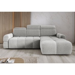 MATEO L Free-standing Right-hand Corner Sofa in Memphis 16 Fabric - Broken White WERSAL Edition MATEO L Free-standing Right-hand Corner Sofa in Memphis 16 Fabric - Broken White WERSAL Edition