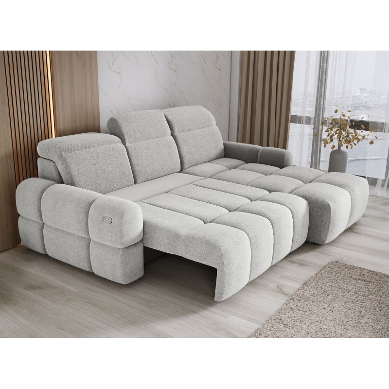 MATEO L Free-standing Right-hand Corner Sofa in Memphis 16 Fabric - Broken White WERSAL Edition MATEO L Free-standing Right-hand Corner Sofa in Memphis 16 Fabric - Broken White WERSAL Edition