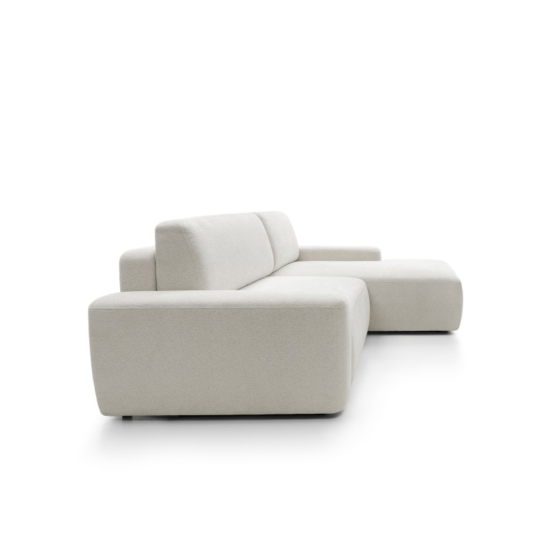 SAVIO Left-Handed Corner Sofa with Electric Adjustment, Free-Standing in KANSAS 23 Blue Fabric by Stork Furniture SAVIO Left-Handed Corner Sofa with Electric Adjustment, Free-Standing in KANSAS 23 Blue Fabric by Stork Furniture