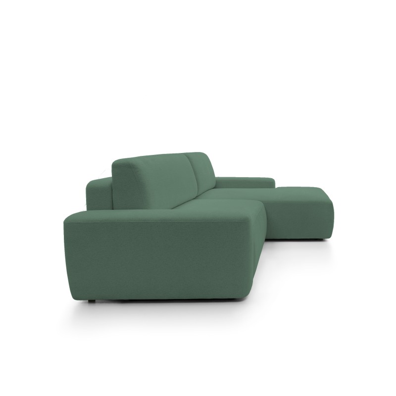 SAVIO Right-Handed Standalone Corner Sofa with Electric Adjustment in KANSAS 08 Cappuccino Fabric by Stork Furniture SAVIO Right-Handed Standalone Corner Sofa with Electric Adjustment in KANSAS 08 Cappuccino Fabric by Stork Furniture