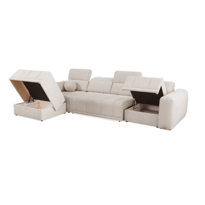 Luxor XII Corner Sofa with Sleeping Function - an elegant and practical piece of furniture for your home Luxor XII Corner Sofa with Sleeping Function - an elegant and practical piece of furniture for your home