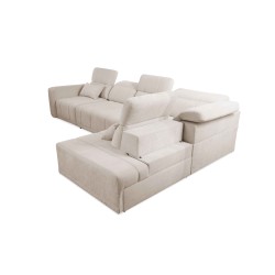Esquina Luxor XI con función de cama tapizado Wind 05 Esquina Luxor XI con función de cama tapizado Wind 05