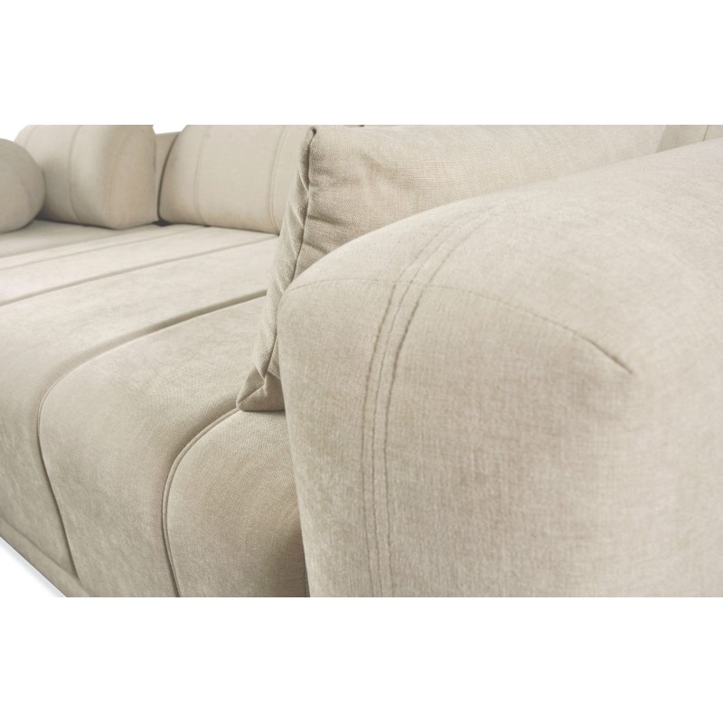 Sofá esquinero Luxor VII con función de cama Plecionka, Wind 84 - una combinación de estilo y funcionalidad Sofá esquinero Luxor VII con función de cama Plecionka, Wind 84 - una combinación de estilo y funcionalidad