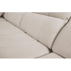Luxor II Corner Sofa with Sleeping Function Plecionka, Wind 84 - comfort and elegance in one