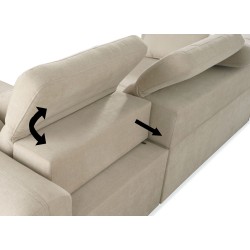 Esquina Luxor II con función de dormir Plecionka, Wind 05 - confort y elegancia en uno Esquina Luxor II con función de dormir Plecionka, Wind 05 - confort y elegancia en uno