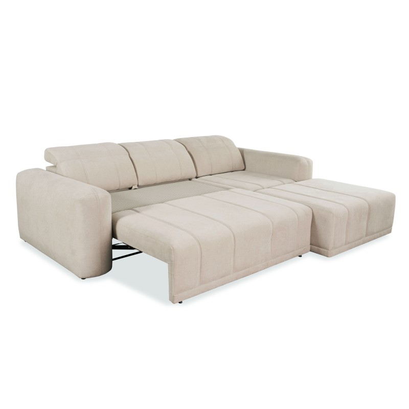 Rincón Luxor I con función de cama en tela Plecionka, Wind 73 - Lujo y comodidad en tu salón Rincón Luxor I con función de cama en tela Plecionka, Wind 73 - Lujo y comodidad en tu salón