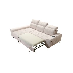 Ecksofa Ascot I mit Schlaffunktion und USB-Anschluss | Möbel im zeitlosen Stil Ecksofa Ascot I mit Schlaffunktion und USB-Anschluss | Möbel im zeitlosen Stil
