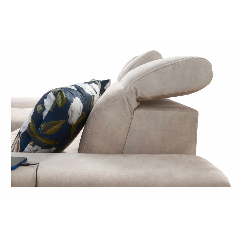 Ecksofa Ascot I mit Schlaffunktion und USB-Anschluss | Möbel im zeitlosen Stil Ecksofa Ascot I mit Schlaffunktion und USB-Anschluss | Möbel im zeitlosen Stil
