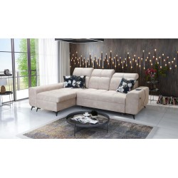 Ecksofa Ascot I mit Schlaffunktion und USB-Anschluss | Möbel im zeitlosen Stil