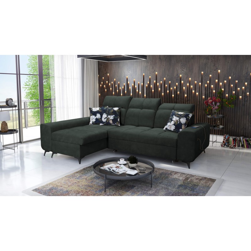 Ecksofa Ascot I mit Schlaffunktion und USB-Anschluss | Möbel im zeitlosen Stil Ecksofa Ascot I mit Schlaffunktion und USB-Anschluss | Möbel im zeitlosen Stil