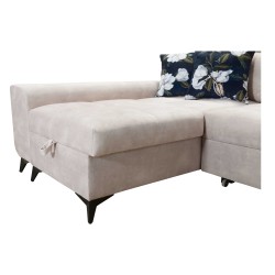 Ecksofa Ascot I mit Schlaffunktion und USB-Anschluss | Möbel im zeitlosen Stil Ecksofa Ascot I mit Schlaffunktion und USB-Anschluss | Möbel im zeitlosen Stil