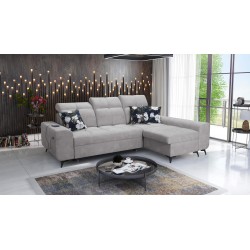 Ecksofa Ascot I mit Schlaffunktion und USB-Anschluss | Möbel im zeitlosen Stil
