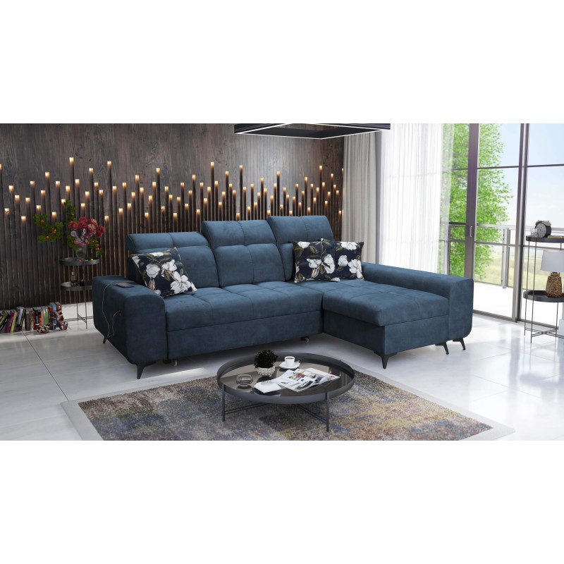 Ecksofa Ascot I mit Schlaffunktion und USB-Anschluss | Möbel im zeitlosen Stil Ecksofa Ascot I mit Schlaffunktion und USB-Anschluss | Möbel im zeitlosen Stil