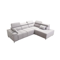 Verona VII corner sofa with a sleeping function in Velvet fabric, Vena 8 – elegance and functionality Verona VII corner sofa with a sleeping function in Velvet fabric, Vena 8 – elegance and functionality