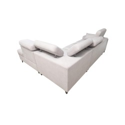 Verona VII corner sofa with a sleeping function in Velvet fabric, Vena 8 – elegance and functionality Verona VII corner sofa with a sleeping function in Velvet fabric, Vena 8 – elegance and functionality