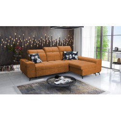 Ecksofa Ascot I mit Schlaffunktion und USB-Anschluss | Möbel im zeitlosen Stil