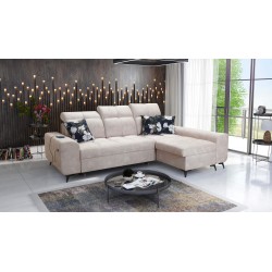 Ecksofa Ascot I mit Schlaffunktion und USB-Anschluss | Möbel im zeitlosen Stil