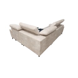 Ecksofa Ascot II mit Schlaffunktion, USB-Anschluss und verstellbaren Kopfstützen Samt, Wave 1 | Ihre Möbelmarke Ecksofa Ascot II mit Schlaffunktion, USB-Anschluss und verstellbaren Kopfstützen Samt, Wave 1 | Ihre Möbelmarke