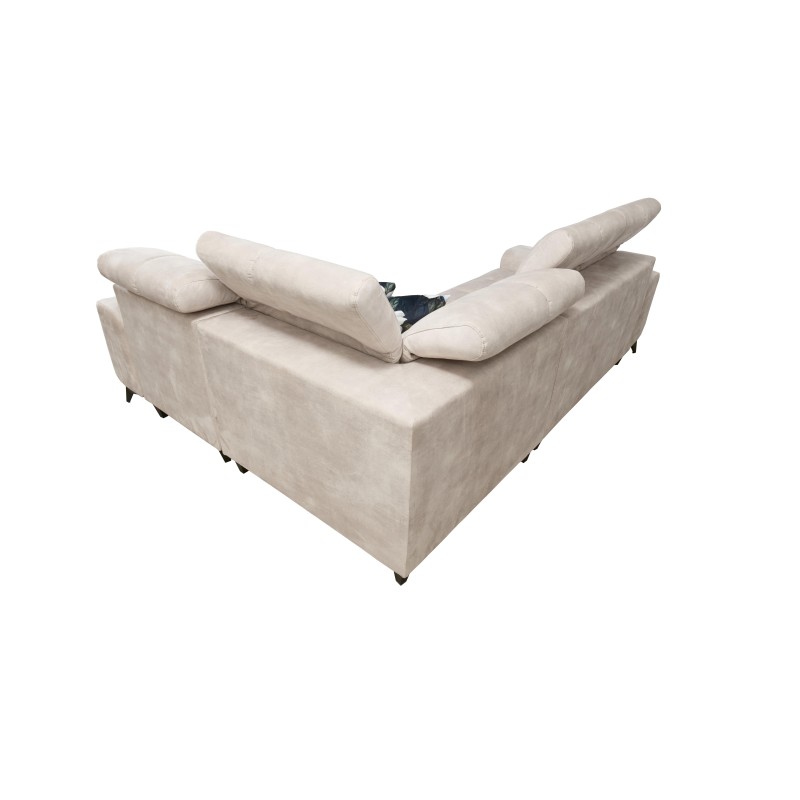 Ecksofa Ascot II mit Schlaffunktion, USB-Anschluss und verstellbaren Kopfstützen Samt, Wave 1 | Ihre Möbelmarke Ecksofa Ascot II mit Schlaffunktion, USB-Anschluss und verstellbaren Kopfstützen Samt, Wave 1 | Ihre Möbelmarke