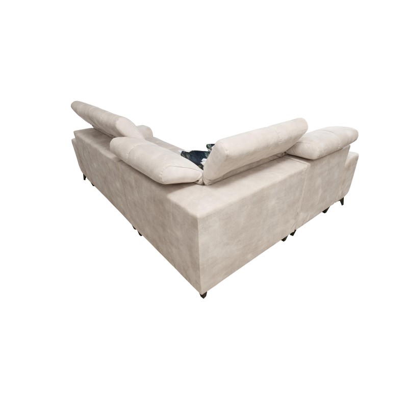 Ecksofa Ascot II mit Schlaffunktion, USB-Port und verstellbaren Kopfstützen Velours, Wave 4 | Ihre Möbelmarke Ecksofa Ascot II mit Schlaffunktion, USB-Port und verstellbaren Kopfstützen Velours, Wave 4 | Ihre Möbelmarke