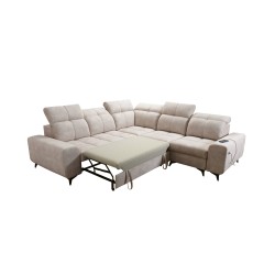 Ascot III Ecksofa mit Schlaffunktion, USB-Anschluss und Kopfstützen | Ihr stilvolles Möbelstück Ascot III Ecksofa mit Schlaffunktion, USB-Anschluss und Kopfstützen | Ihr stilvolles Möbelstück