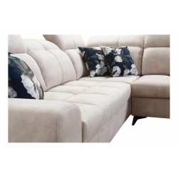 Ascot III Ecksofa mit Schlaffunktion, USB-Anschluss und Kopfstützen | Ihr stilvolles Möbelstück Ascot III Ecksofa mit Schlaffunktion, USB-Anschluss und Kopfstützen | Ihr stilvolles Möbelstück